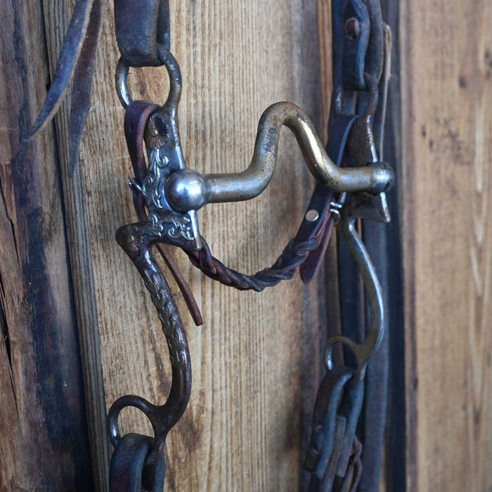 Tyler Solid Port Bridle Rig w/Split Ear Headstall