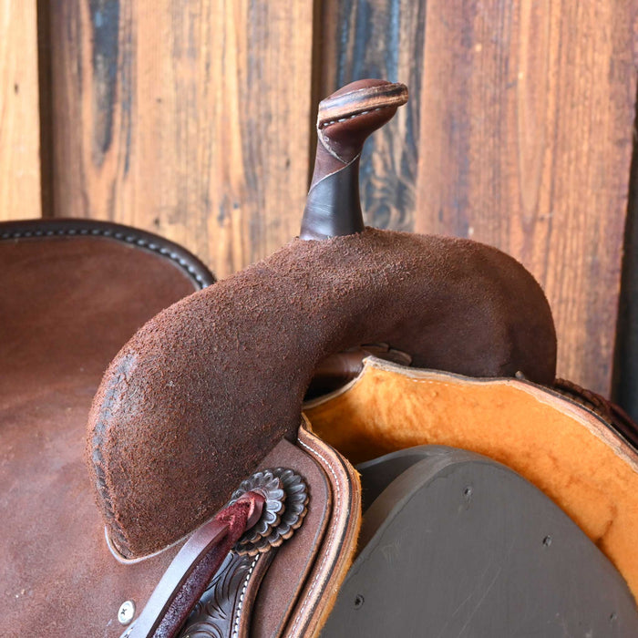 15" JEFF SMITH BEAU GALYEAN CUTTING SADDLE