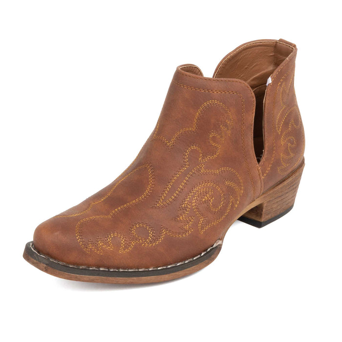 Roper Women's Ava Snip Toe Ankle Western Boot