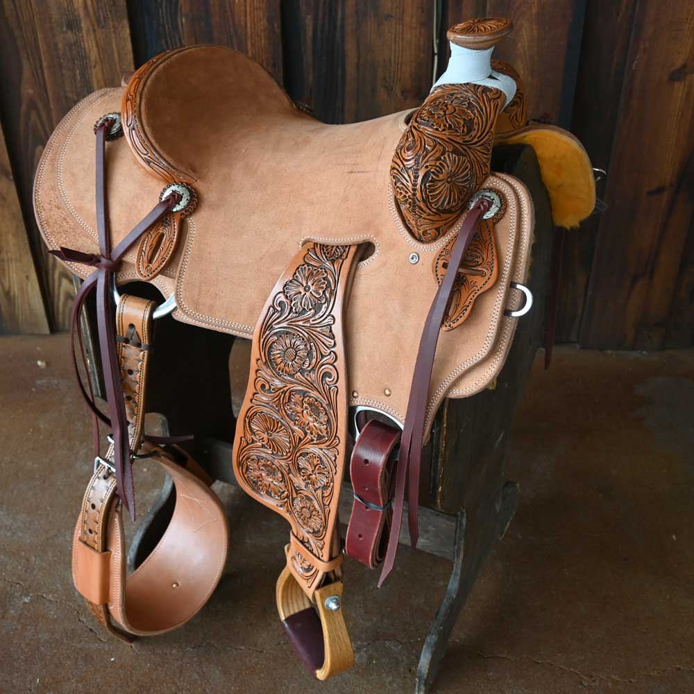 15.5" CACTUS RANCH SADDLE Saddles CACTUS SADDLERY   