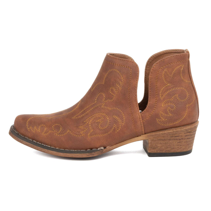 Roper Women's Ava Snip Toe Ankle Western Boot