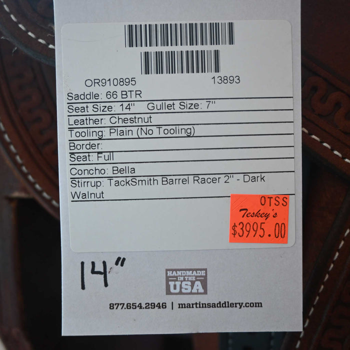 14" MARTIN BTR BARREL SADDLE
