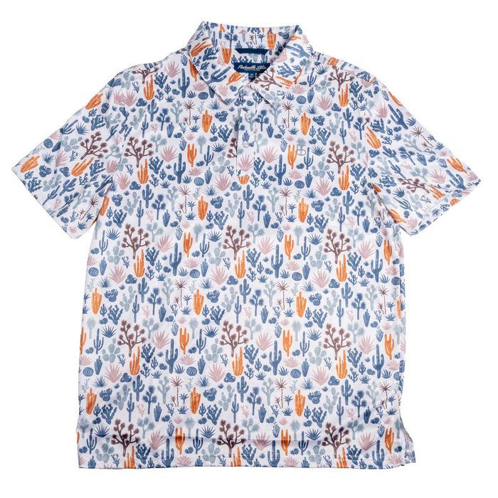Panhandle Slim Men's Natural Desert Print Pearl Snap Polo Shirt MEN - Clothing - Shirts - Short Sleeve Panhandle
