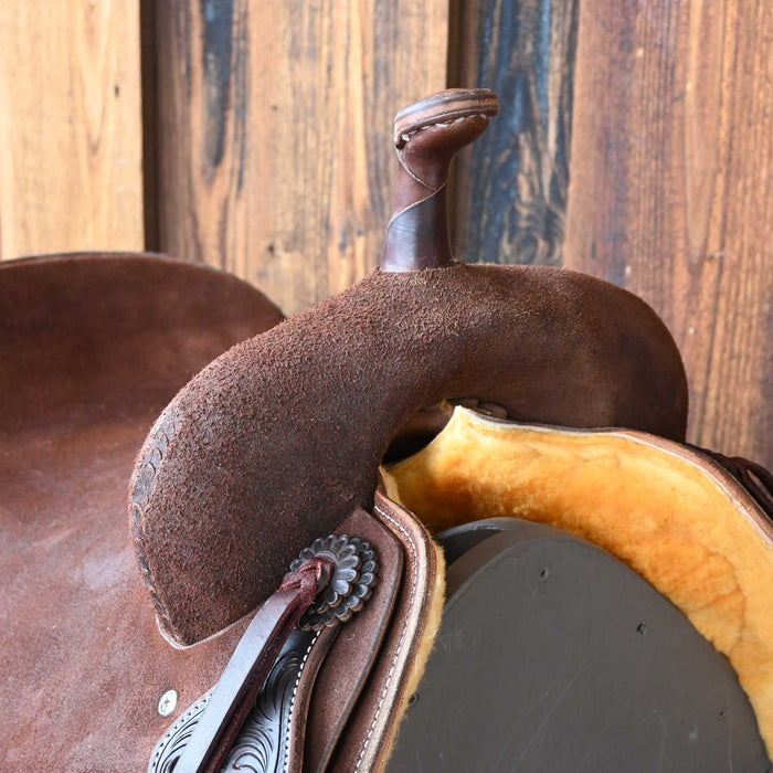 15.5" JEFF SMITH BUSTER WELCH CUTTING SADDLE