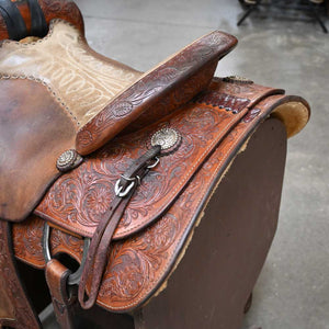 13.5" USED MARTIN X-T ROPING SADDLE Saddles Martin Saddlery