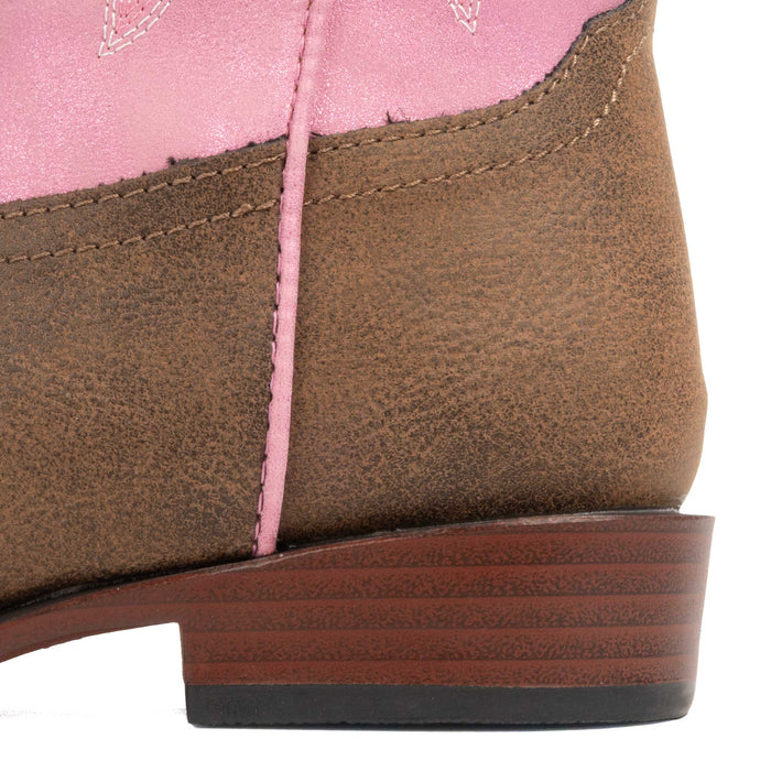Roper Girl's Gretchen Brown Square Toe Western Boot