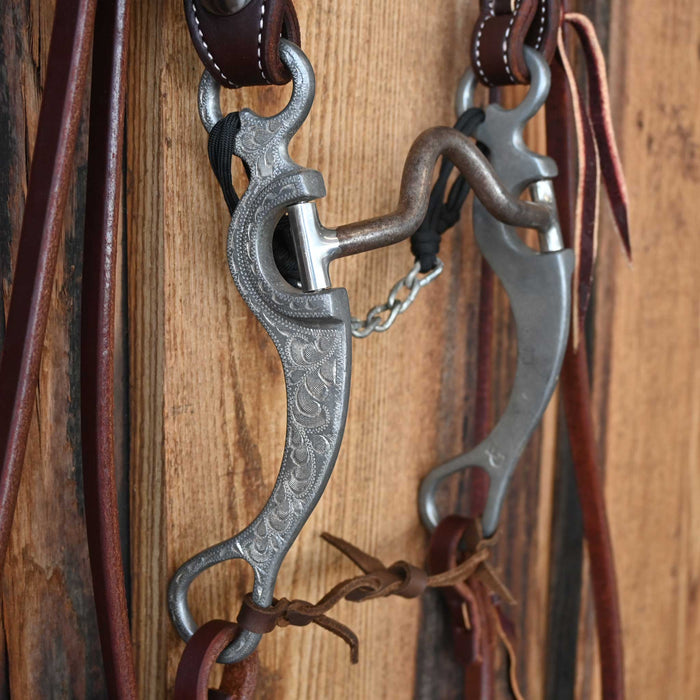 FG Solid Port Bridle Rig w/Single Ear Headstall