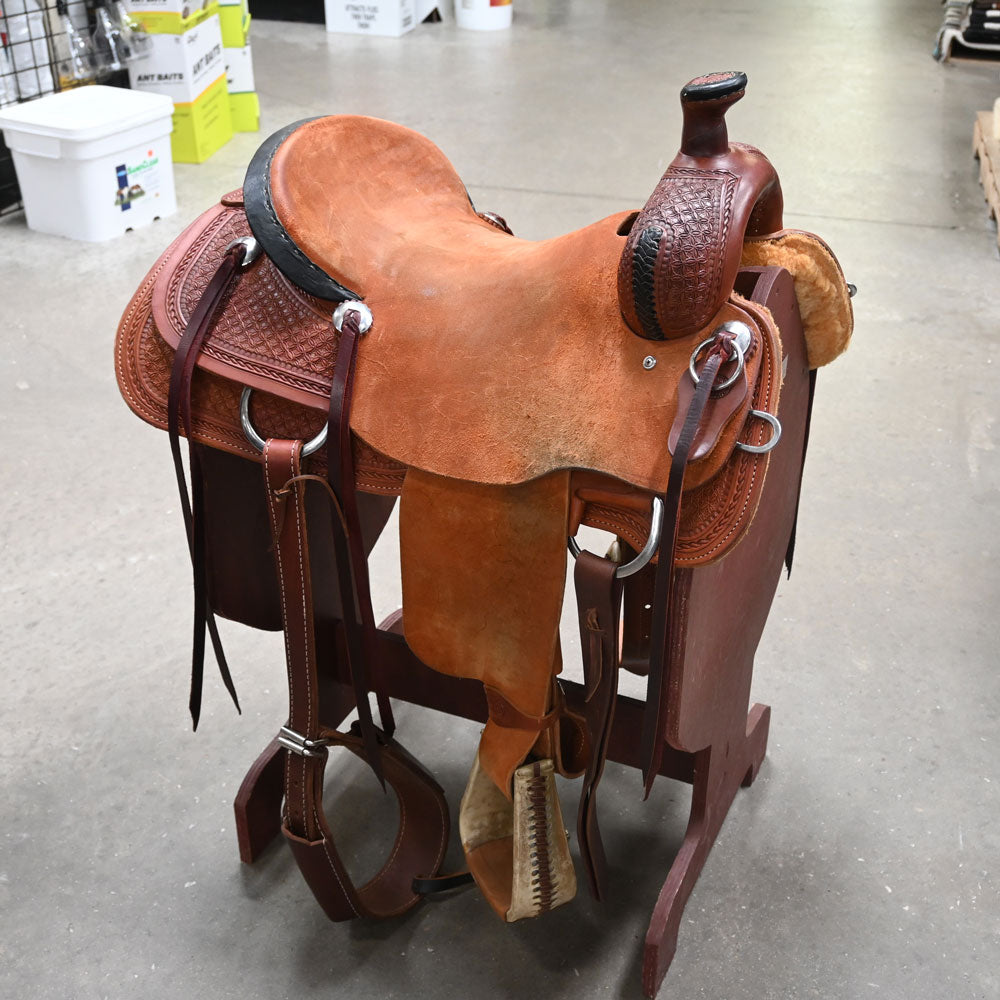 16.5" USED FORT WORTH RANCH SADDLE
