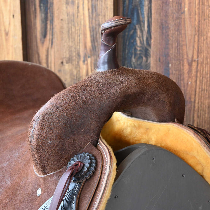 16.5" JEFF SMITH BUSTER WELCH CUTTING SADDLE