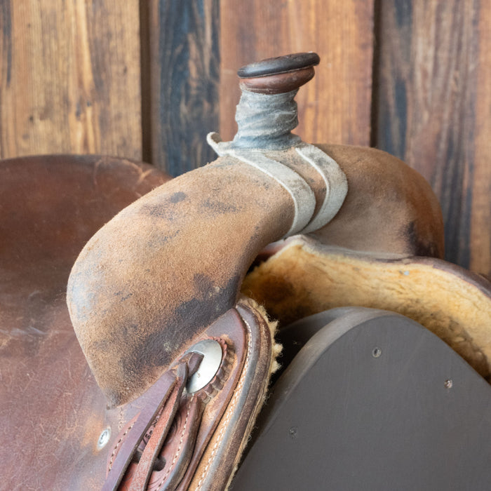 15" USED TRENT WARD RANCH SADDLE