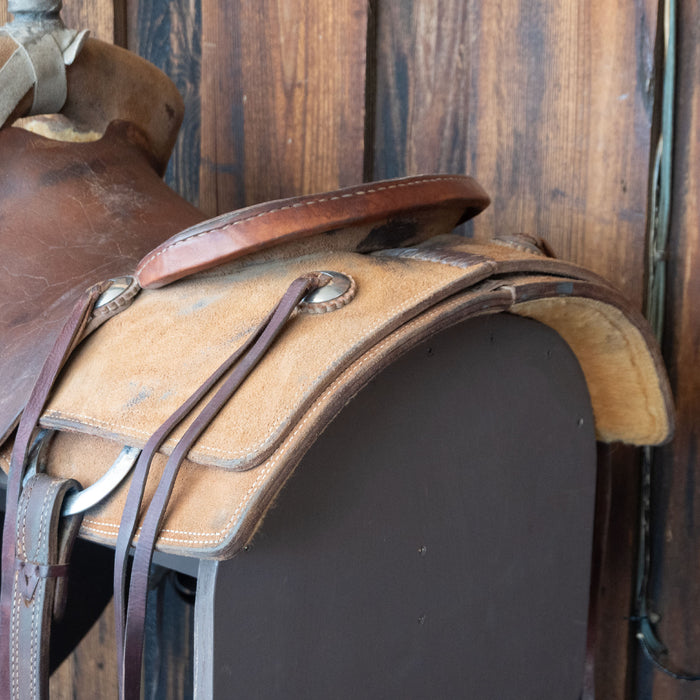 15" USED TRENT WARD RANCH SADDLE