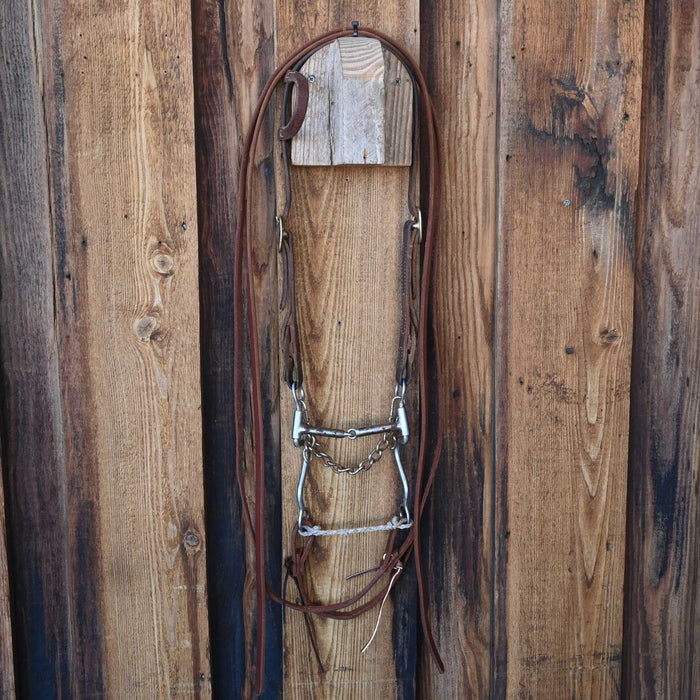 ML Snaffle Bridle Rig w/Single Ear Headstall