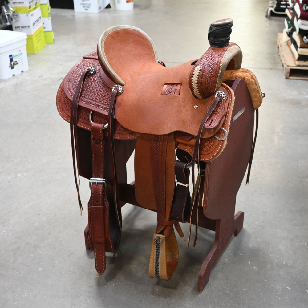 16" USED CIRCLE L RANCH SADDLE