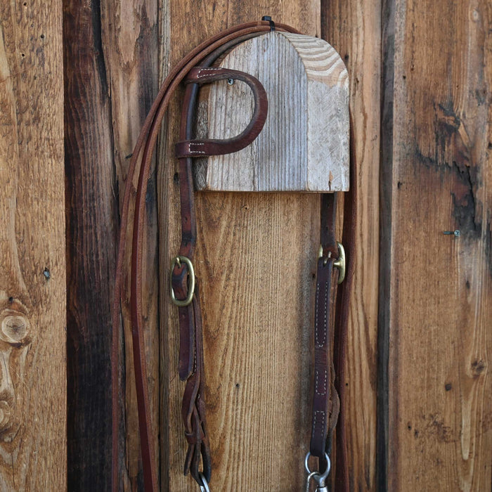 ML Snaffle Bridle Rig w/Single Ear Headstall