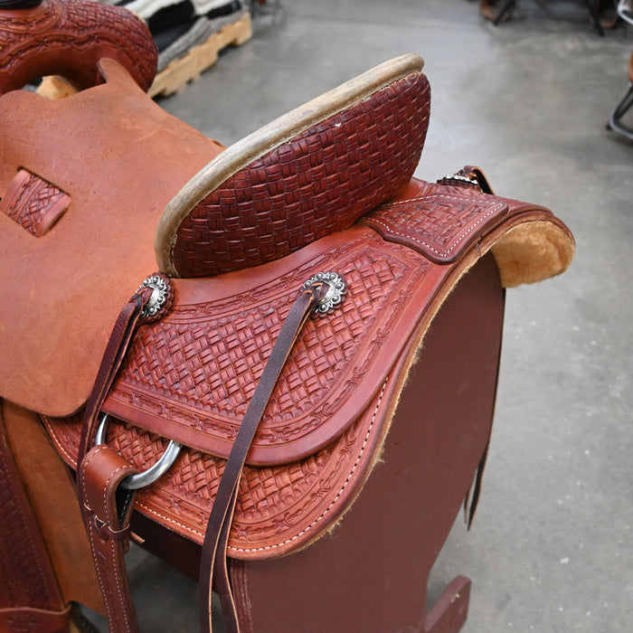 16" USED CIRCLE L RANCH SADDLE Saddles - Used Circle L Saddle Company