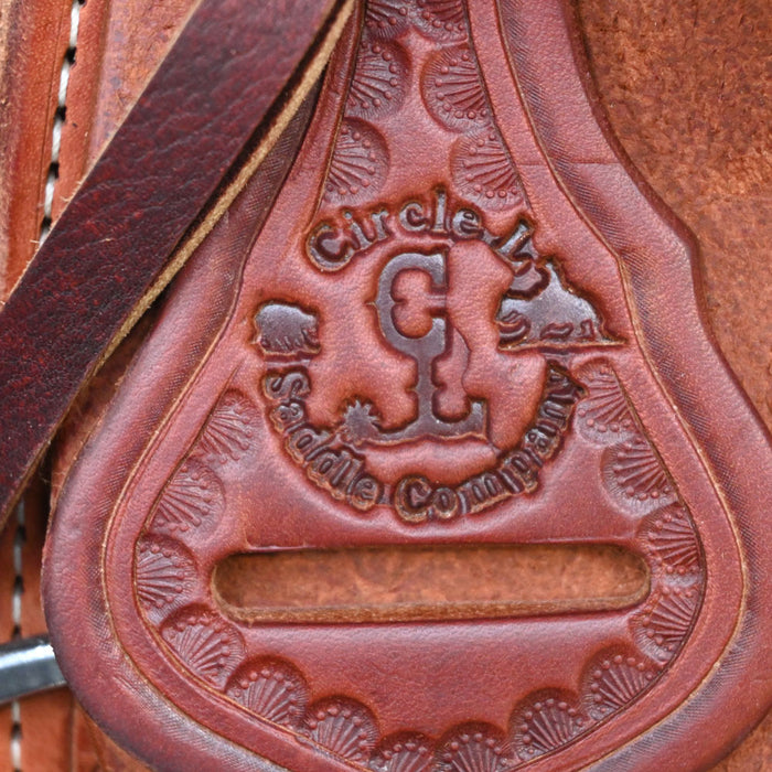 16" USED CIRCLE L RANCH SADDLE Saddles - Used Circle L Saddle Company