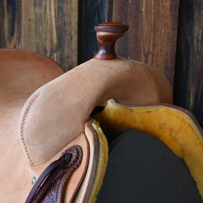 15" JEFF SMITH COW HORSE SADDLE