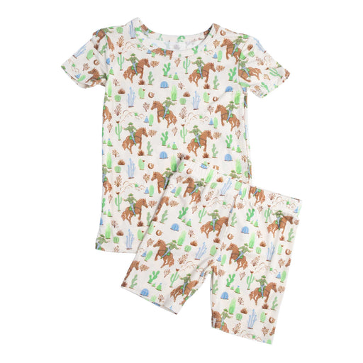 Toddler Boy's Saddle Up Cowboy Pajama Set KIDS - Boys - Clothing - Pajamas & Underwear Goosies