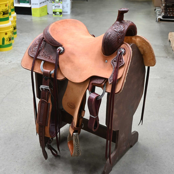 16" TESKEY'S RANCH CUTTER SADDLE