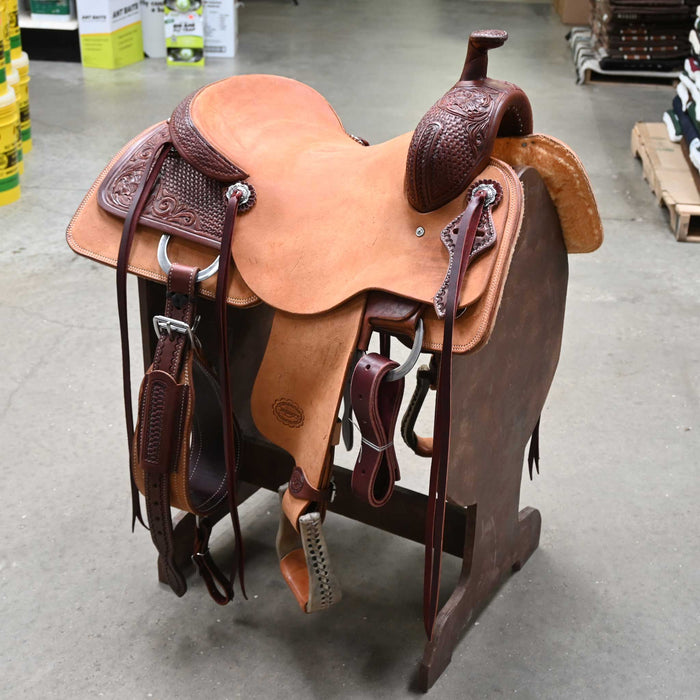 16.5" TESKEY'S RANCH CUTTER SADDLE