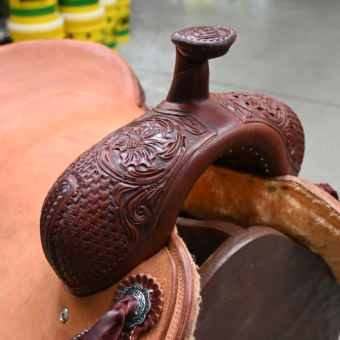 16.5" TESKEY'S RANCH CUTTER SADDLE