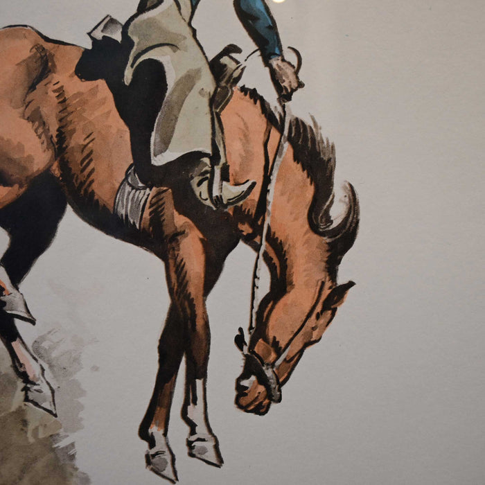 Maynard Dixon Set of 2 Framed Lithographs