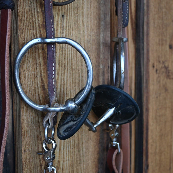 Draw Gag Snaffle Bridle Rig w/Browband Headstall