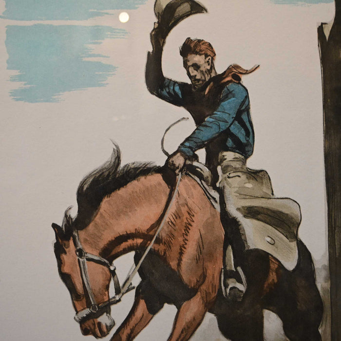 Maynard Dixon Set of 2 Framed Lithographs