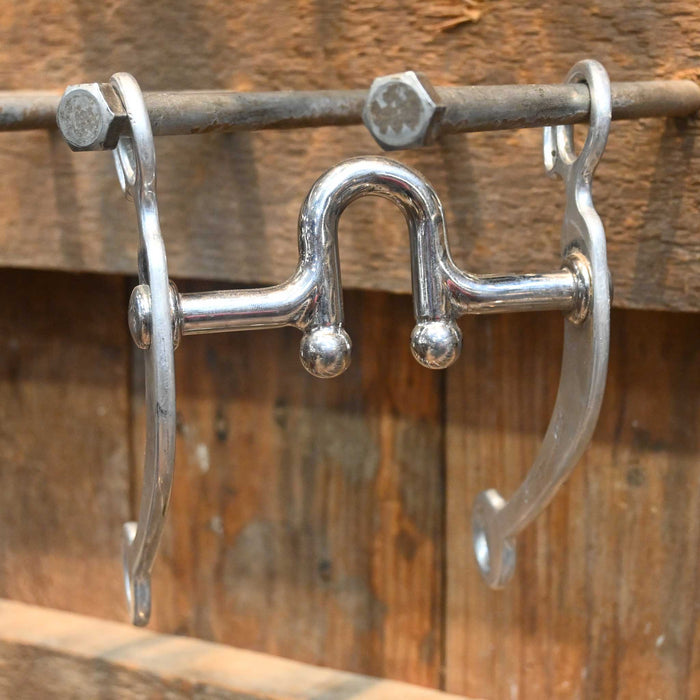Bill Freeman Solid Port Bit with Prongs Tack - Bits Bill Freeman