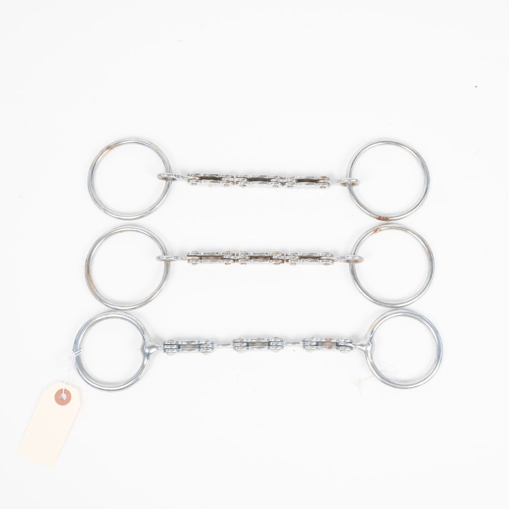 NEW Assorted Mule Mouth Ring Bit Set Of 3 Sale Barn Teskeys   