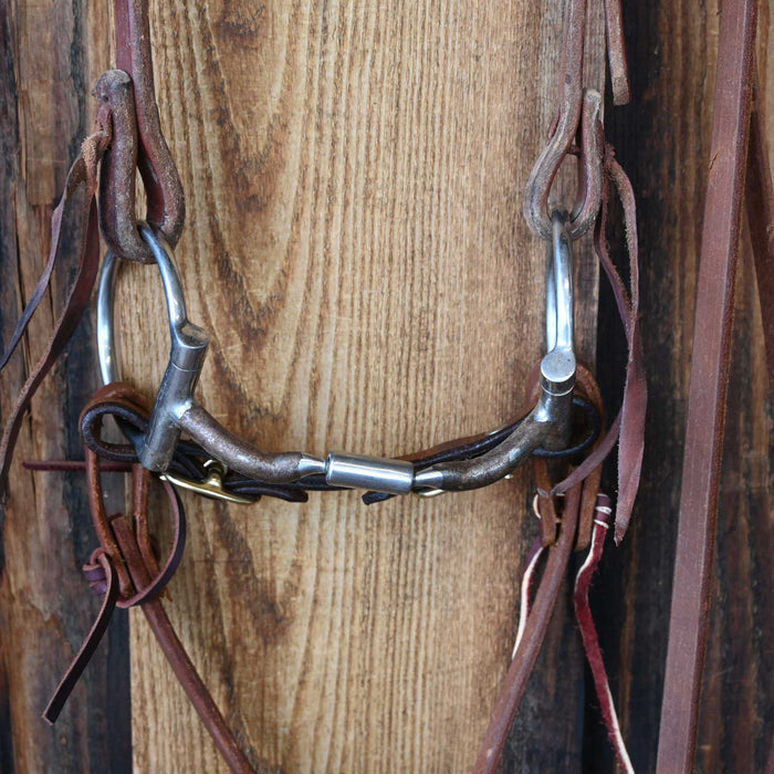 Myler Toklat D-Ring Billy Allen Bridle Rig w/Single Ear Headstall