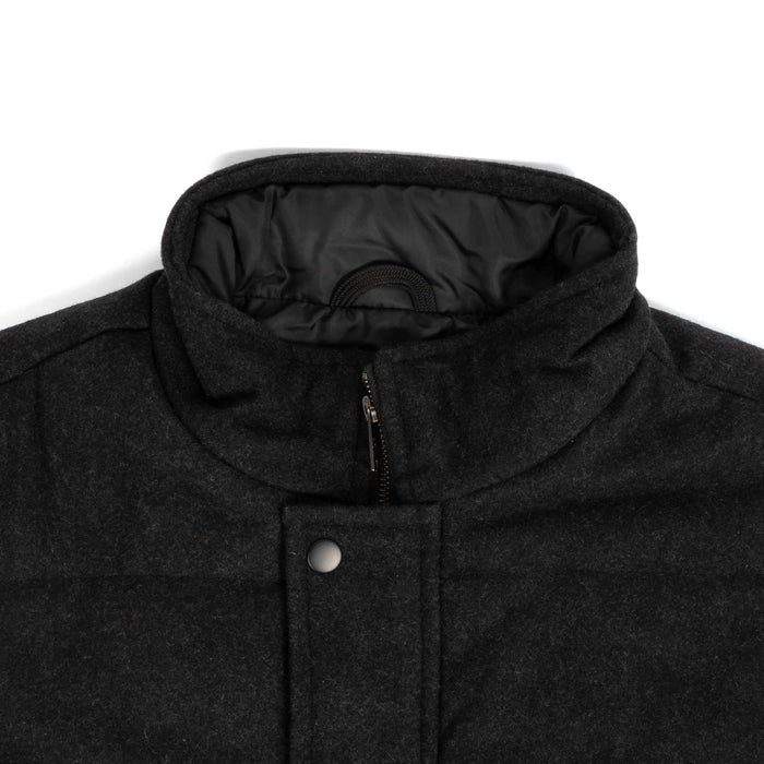 Panhandle Slim Men's Solid Heather Puffer Wool Vest