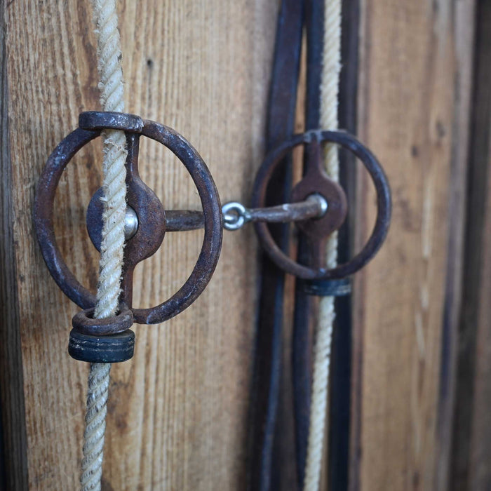 Kerry Kelley Draw Gag Snaffle Bridle Rig w/Split Reins