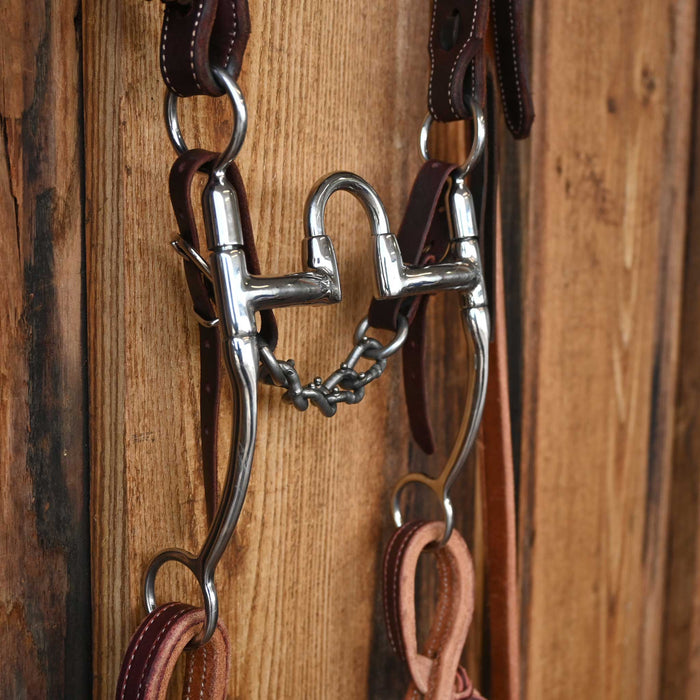 Bill Freeman Correction Bridle Rig w/Split Ear Headstall