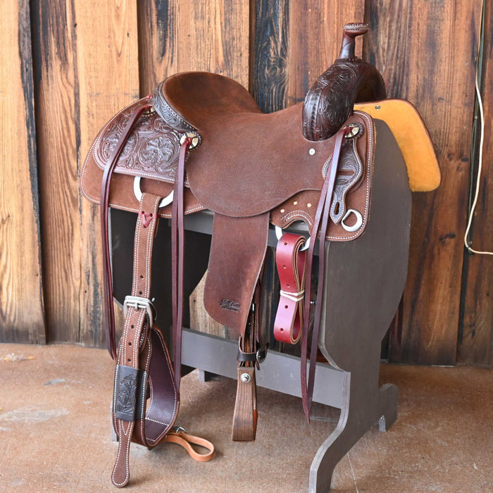15.5" JEFF SMITH BUSTER WELCH RANCH CUTTER SADDLE