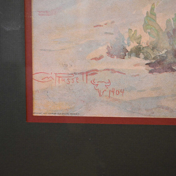 1904 A Bad Hoss by Charles M Russel