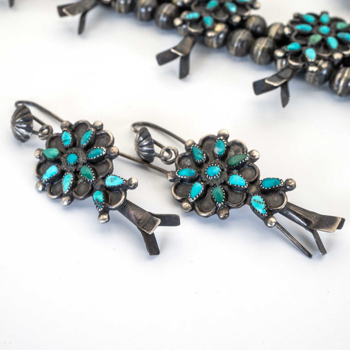 Vintage 1950 Squash Blossom Set WOMEN - Accessories - Jewelry - Jewelry Sets Linda Winter
