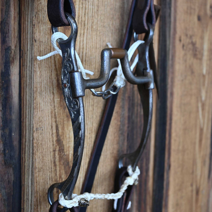 Josh Ownbey Hinge Port Bridle Rig w/Single Ear Headstall