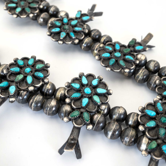 Vintage 1950 Squash Blossom Set WOMEN - Accessories - Jewelry - Jewelry Sets Linda Winter