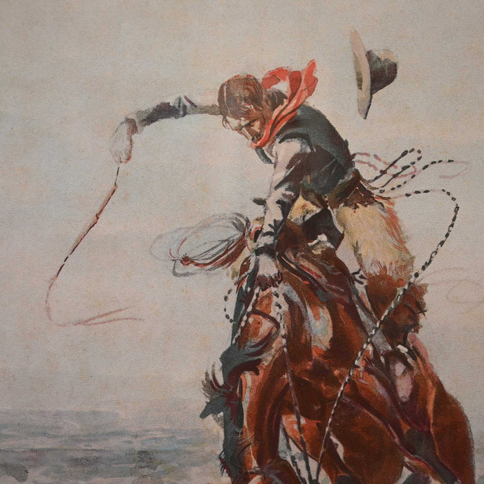 1904 A Bad Hoss by Charles M Russel