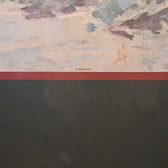 1904 A Bad Hoss by Charles M Russel