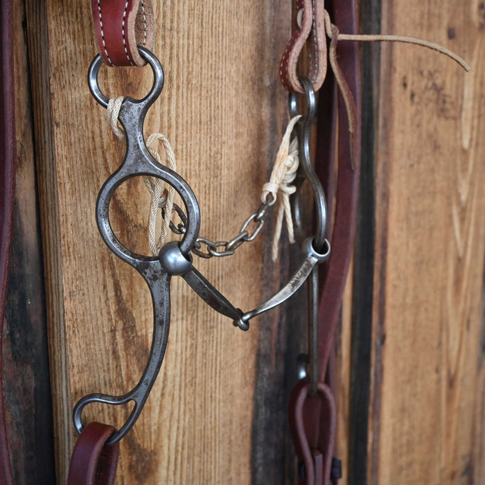 Matt Humphries Snaffle Gag Bridle Rig w/Split Ear Headstall