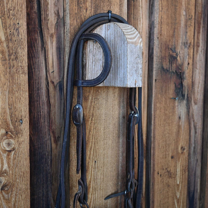 Daryl Davis Solid Port Bridle Rig w/Single Ear Headstall