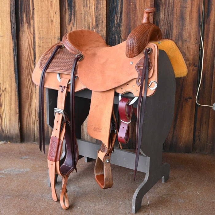 16" JEFF SMITH BUSTER WELCH RANCH CUTTER SADDLE