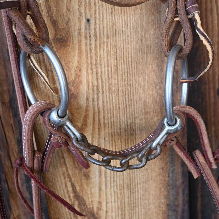 Tom Balding O-Ring Chain Bridle Rig w/Browband Headstall