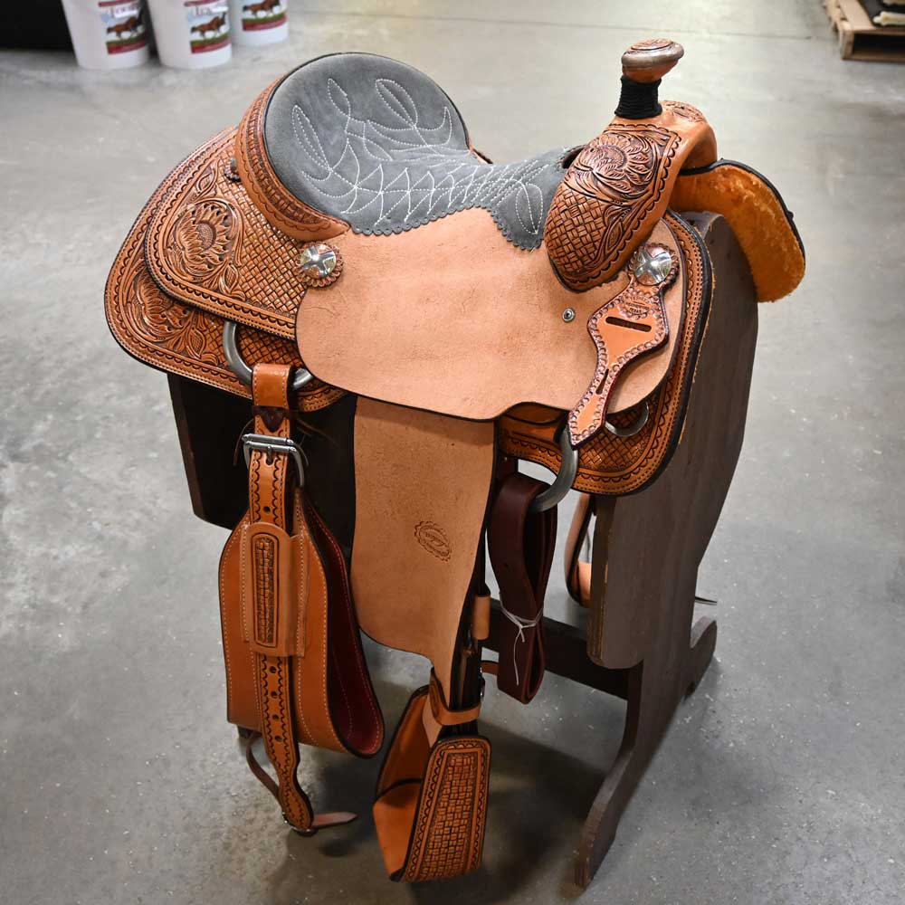 14.5" TESKEY'S ROPING SADDLE