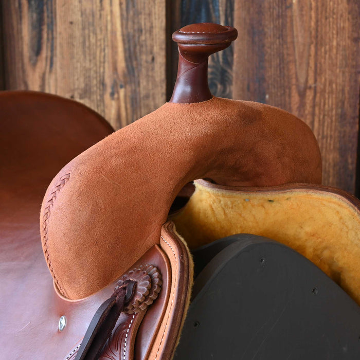 16" JEFF SMITH BUSTER WELCH RANCH CUTTER SADDLE
