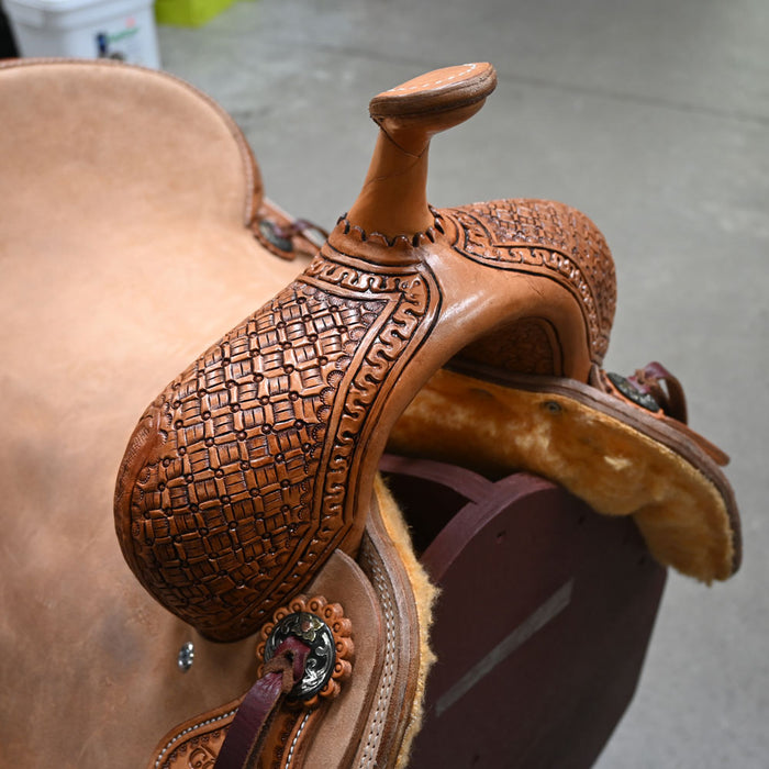 17" COWBOY PRO CUTTING SADDLE Saddles - New Cowboy Pro