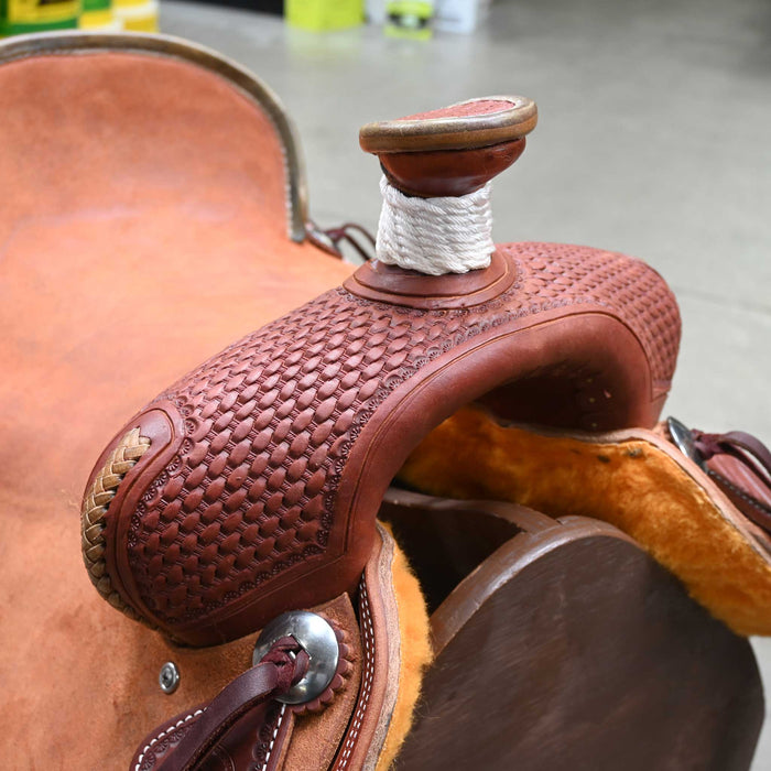 17" TESKEY'S RANCH ASSOCIATION SADDLE
