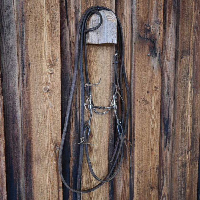 Phillip Casey 3pc. Bridle Rig w/Single Ear Headstall